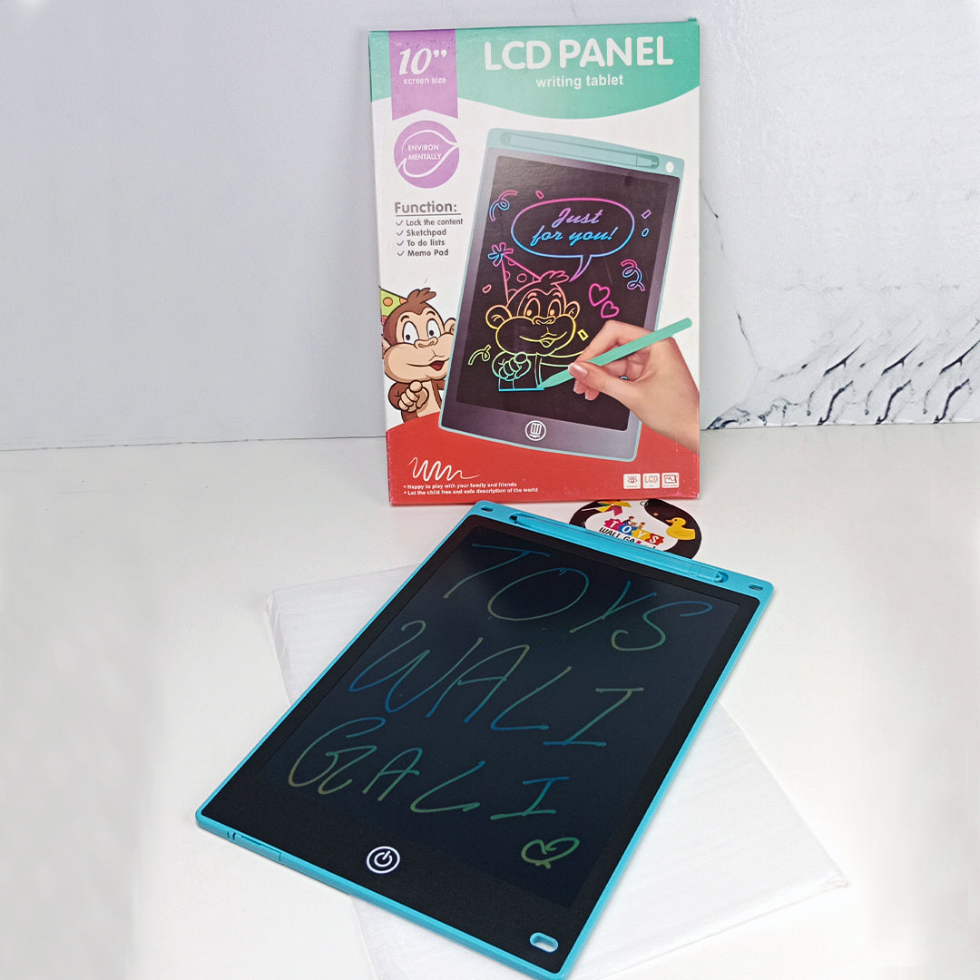 10” LCD WRITING TABLET FOR KIDS - Toys Wali Gali