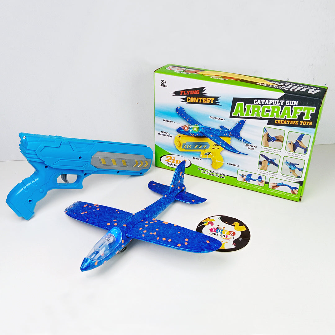 AIRCRAFT GUN BLUE - Toys Wali Gali
