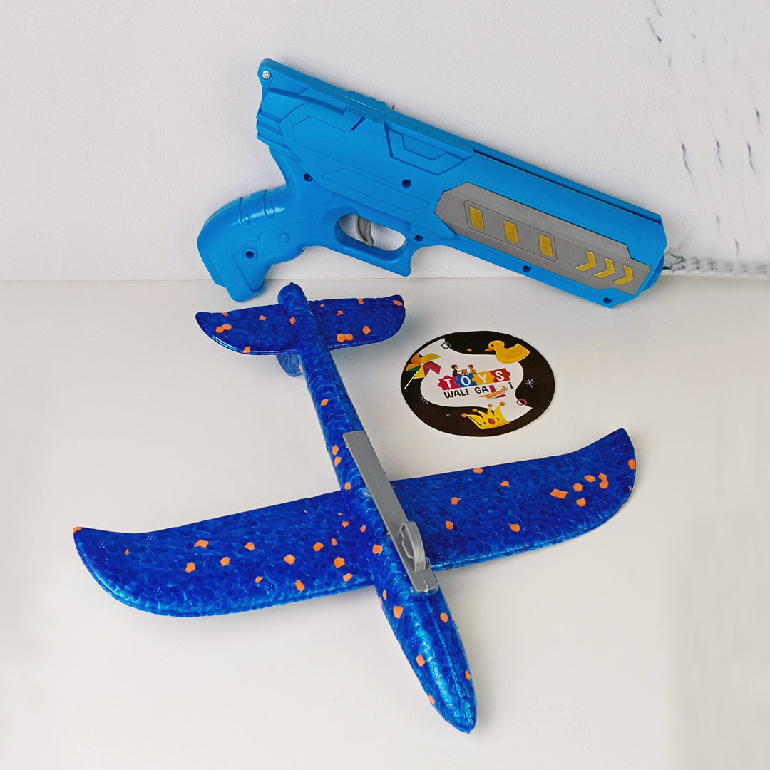 AIRCRAFT GUN BLUE - Toys Wali Gali