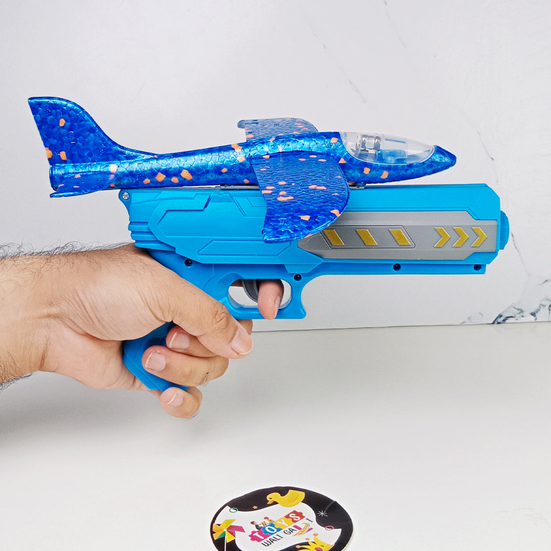 AIRCRAFT GUN BLUE - Toys Wali Gali