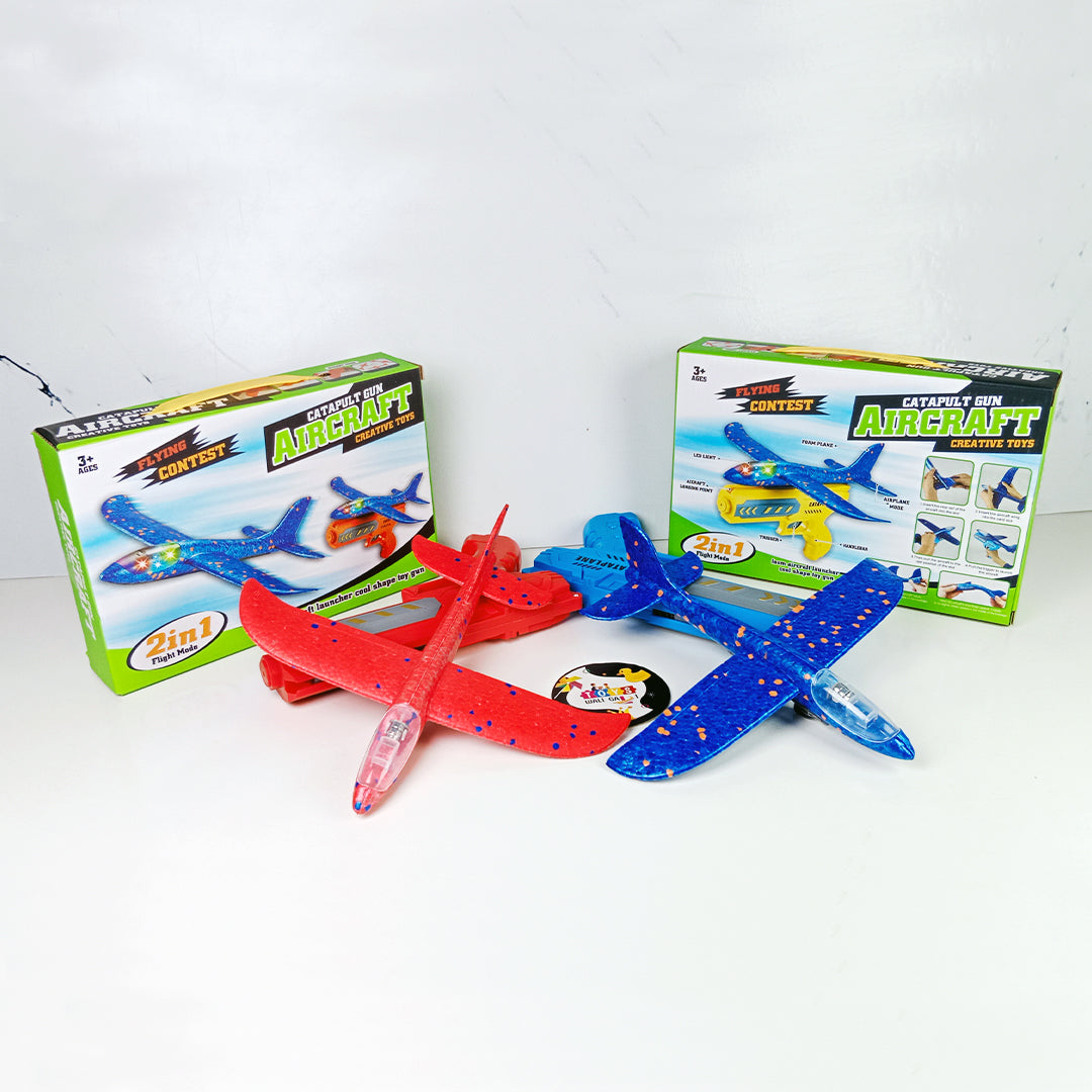 AIRCRAFT GUN BLUE - Toys Wali Gali