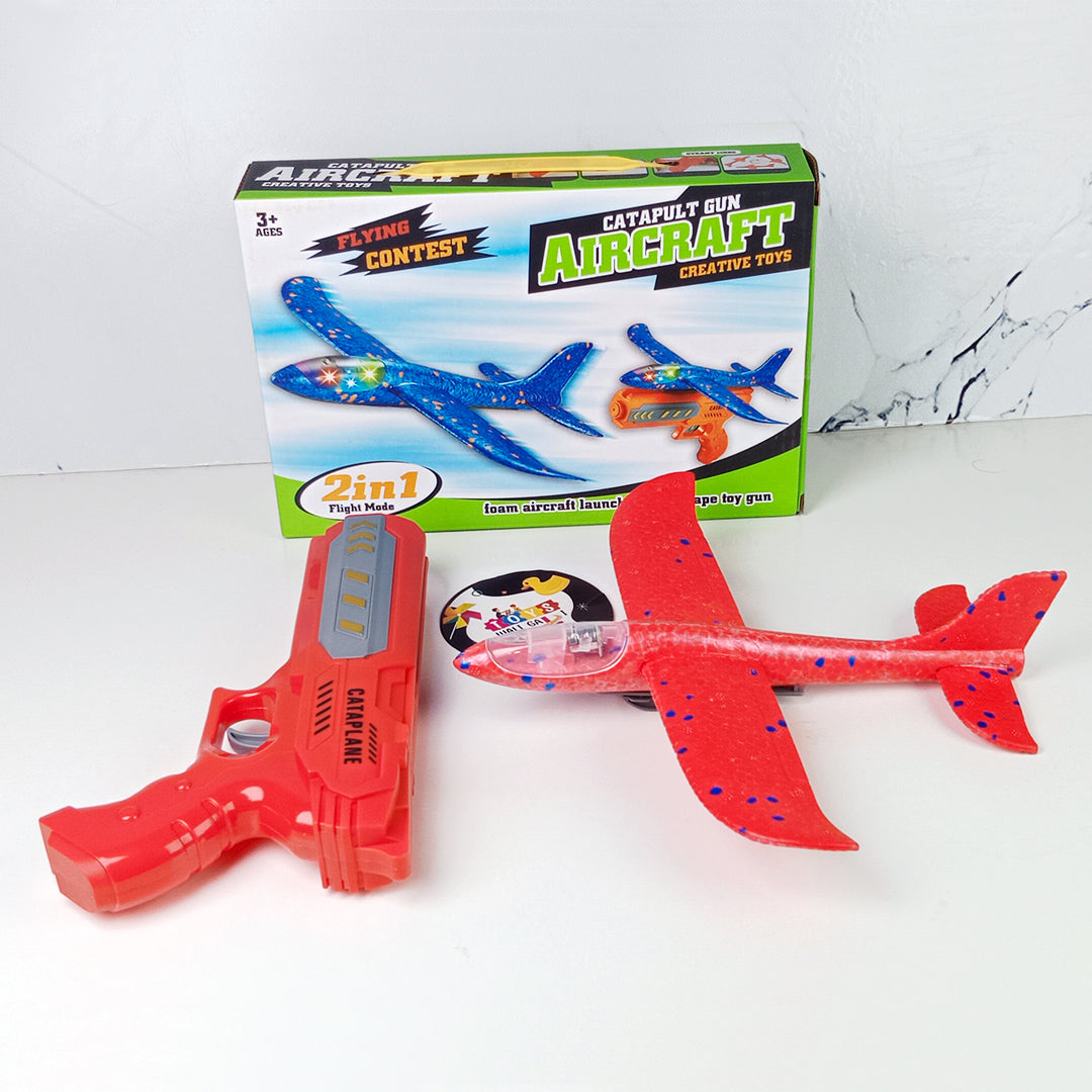AIRCRAFT GUN RED - Toys Wali Gali