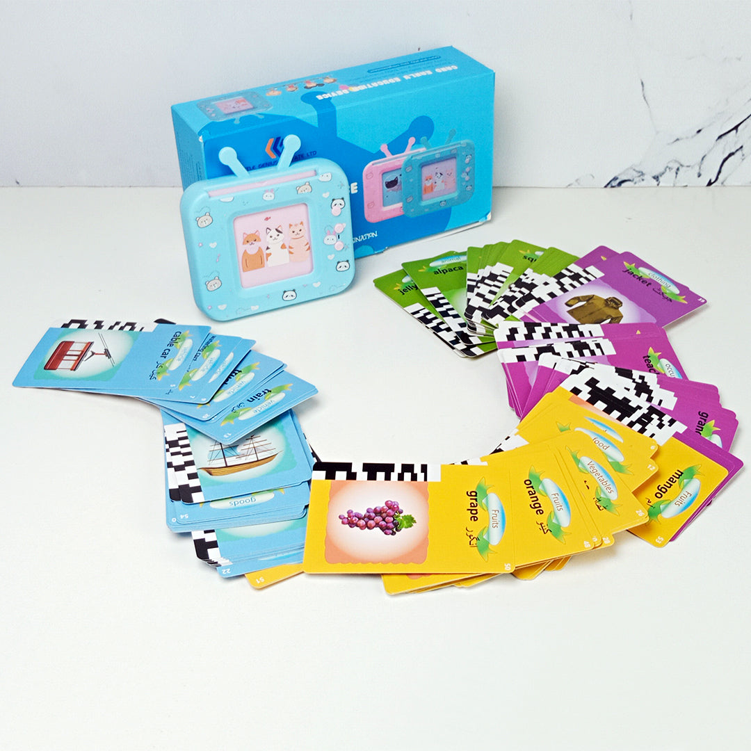 BILINGUAL FLASH CARD DEVICE - Toys Wali Gali