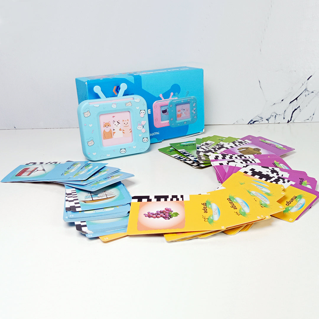 BILINGUAL FLASH CARD DEVICE - Toys Wali Gali