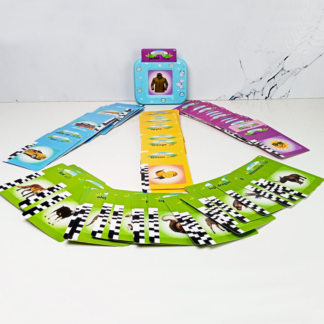 BILINGUAL FLASH CARD DEVICE - Toys Wali Gali