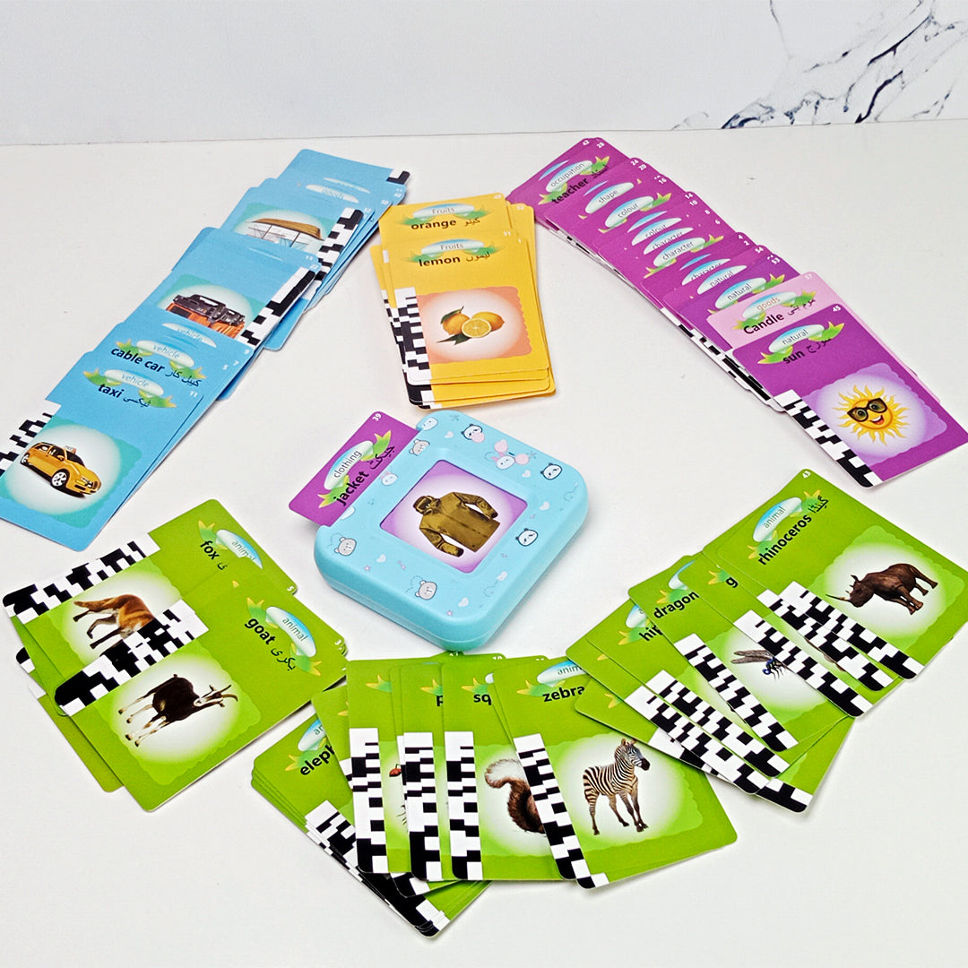 BILINGUAL FLASH CARD DEVICE - Toys Wali Gali
