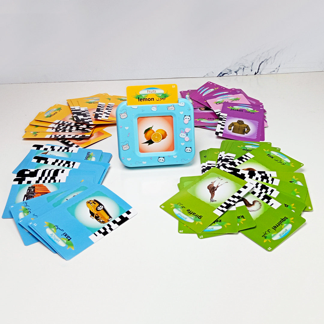 BILINGUAL FLASH CARD DEVICE - Toys Wali Gali