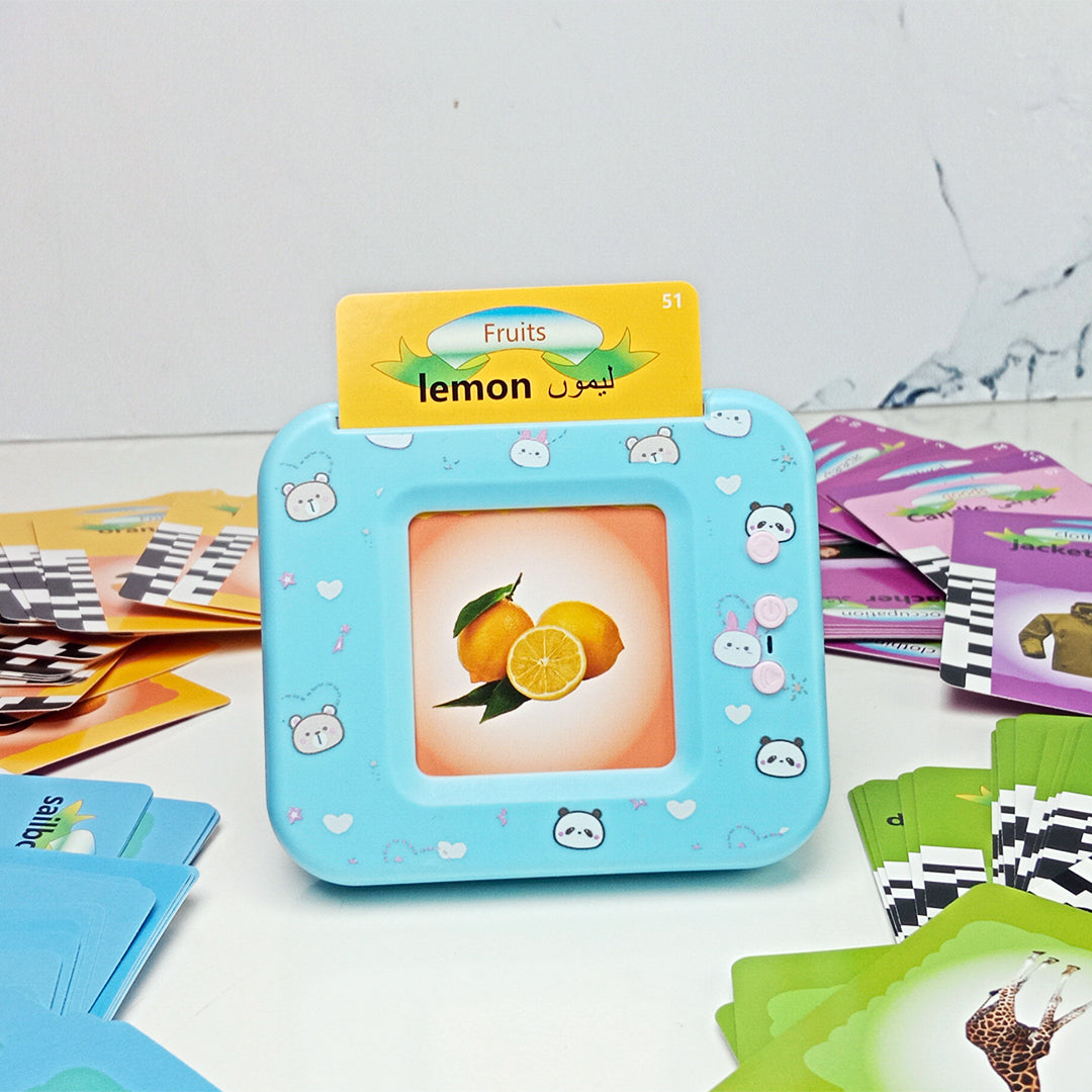 BILINGUAL FLASH CARD DEVICE - Toys Wali Gali