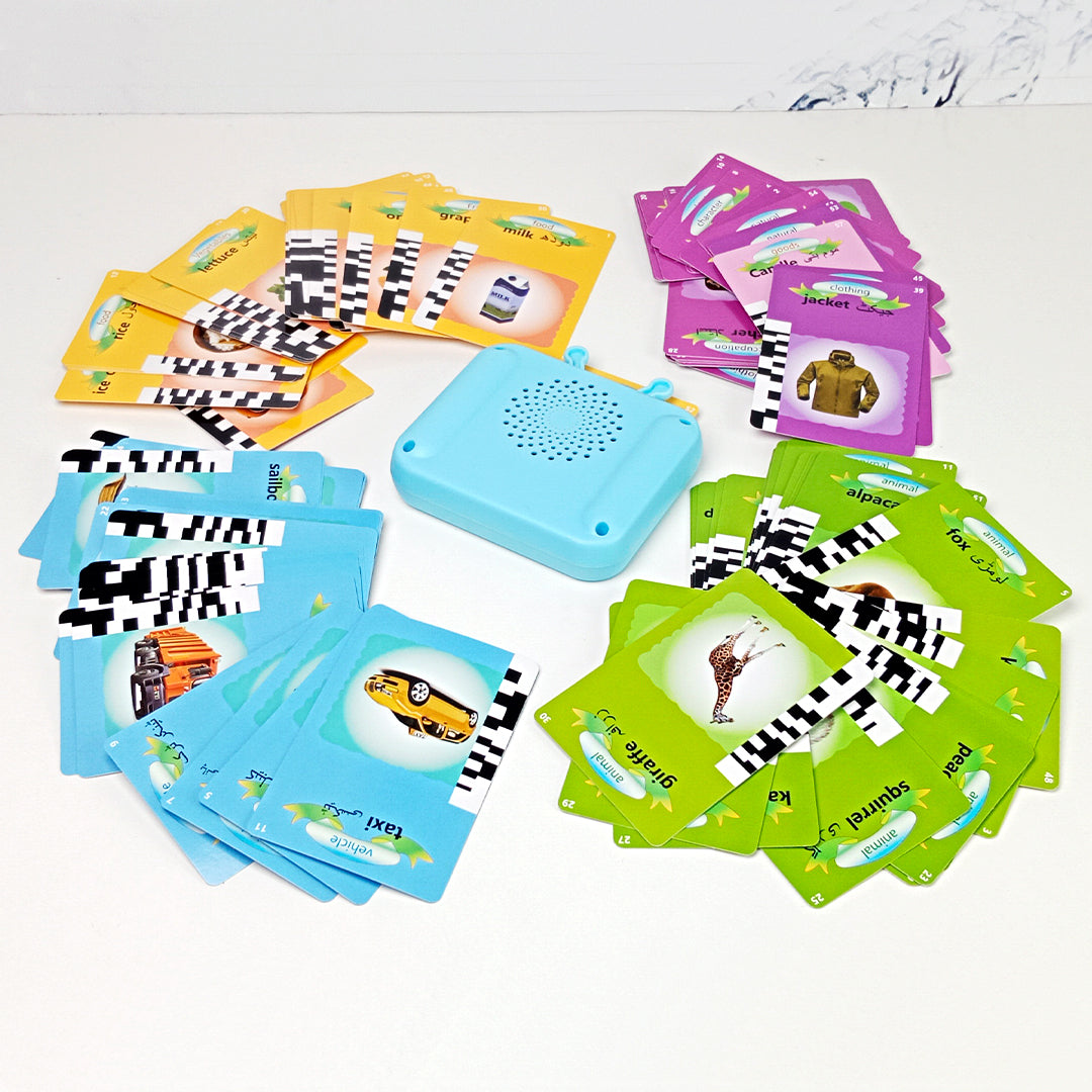 BILINGUAL FLASH CARD DEVICE - Toys Wali Gali