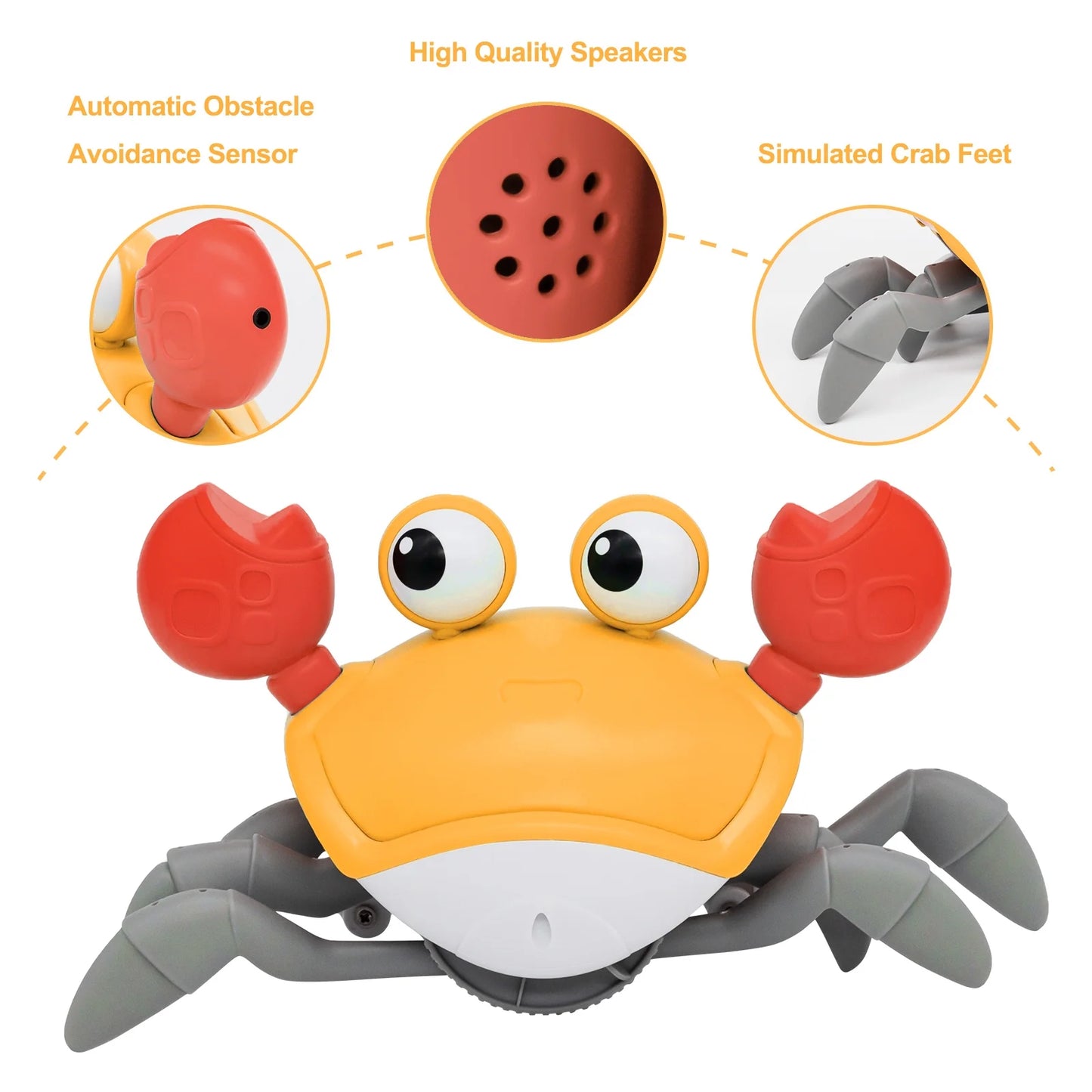 CRAWLING CRAB TOY FOR KIDS (3+ YEARS) - Toys Wali Gali
