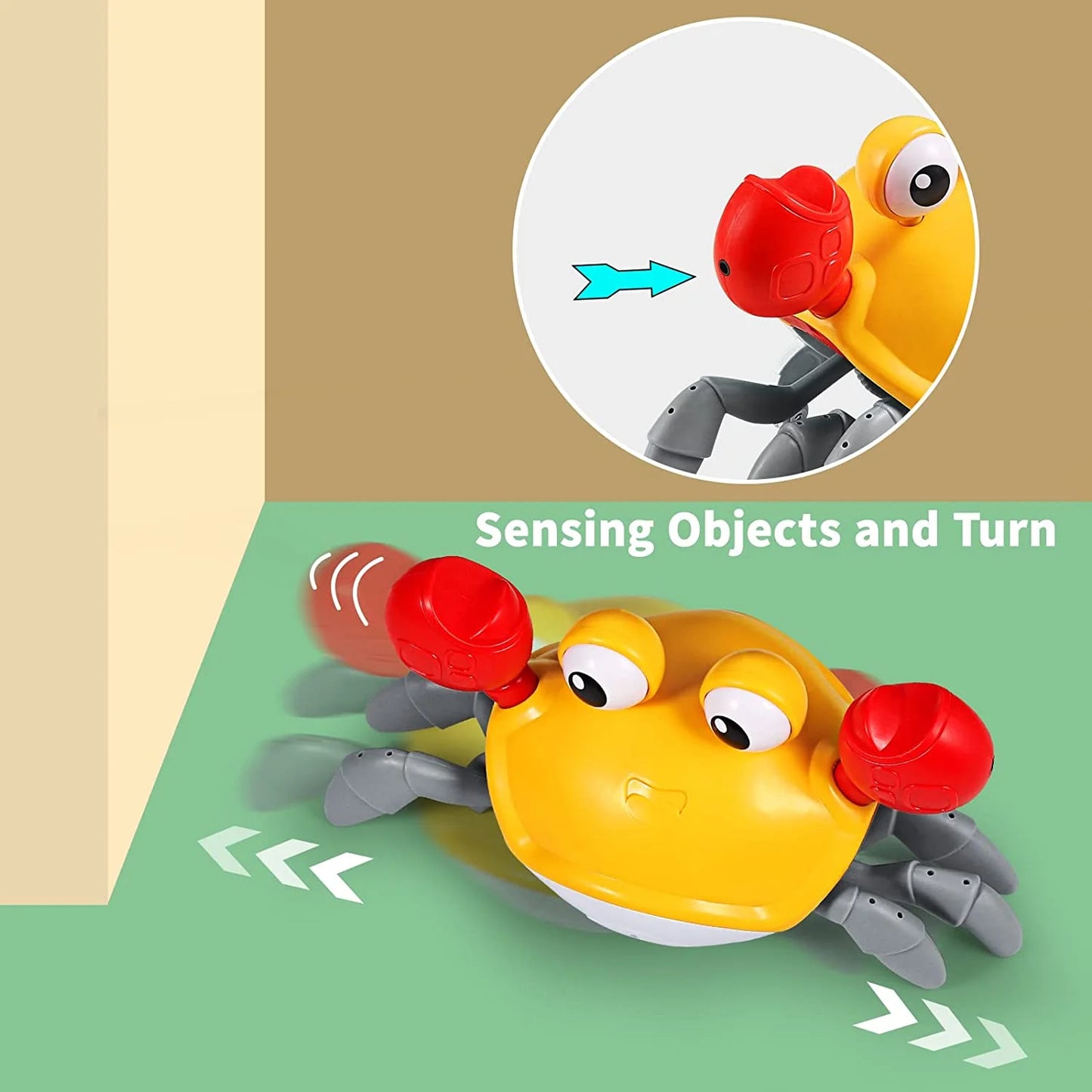 CRAWLING CRAB TOY FOR KIDS (3+ YEARS) - Toys Wali Gali