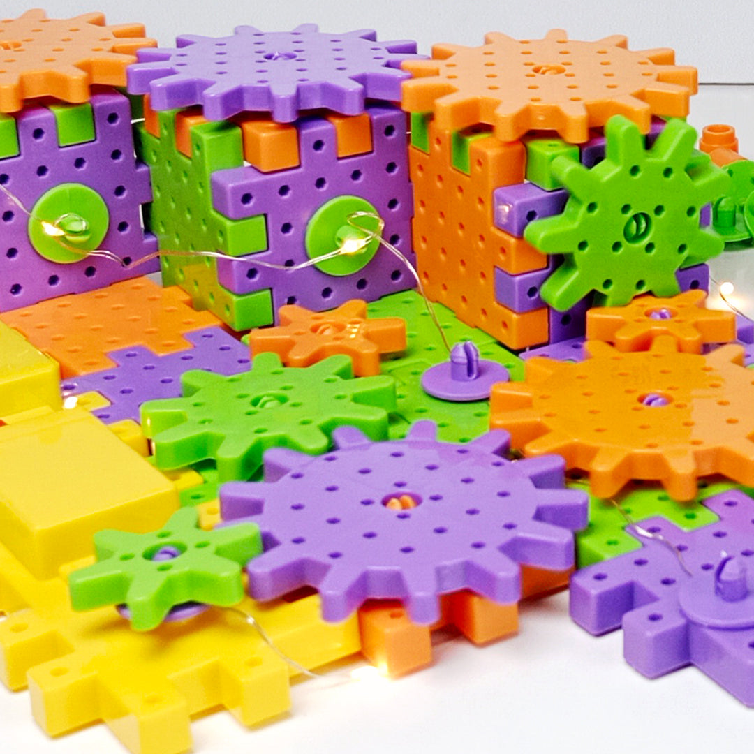 ELECTRIC GEAR BUILDING BLOCKS SET - Toys Wali Gali