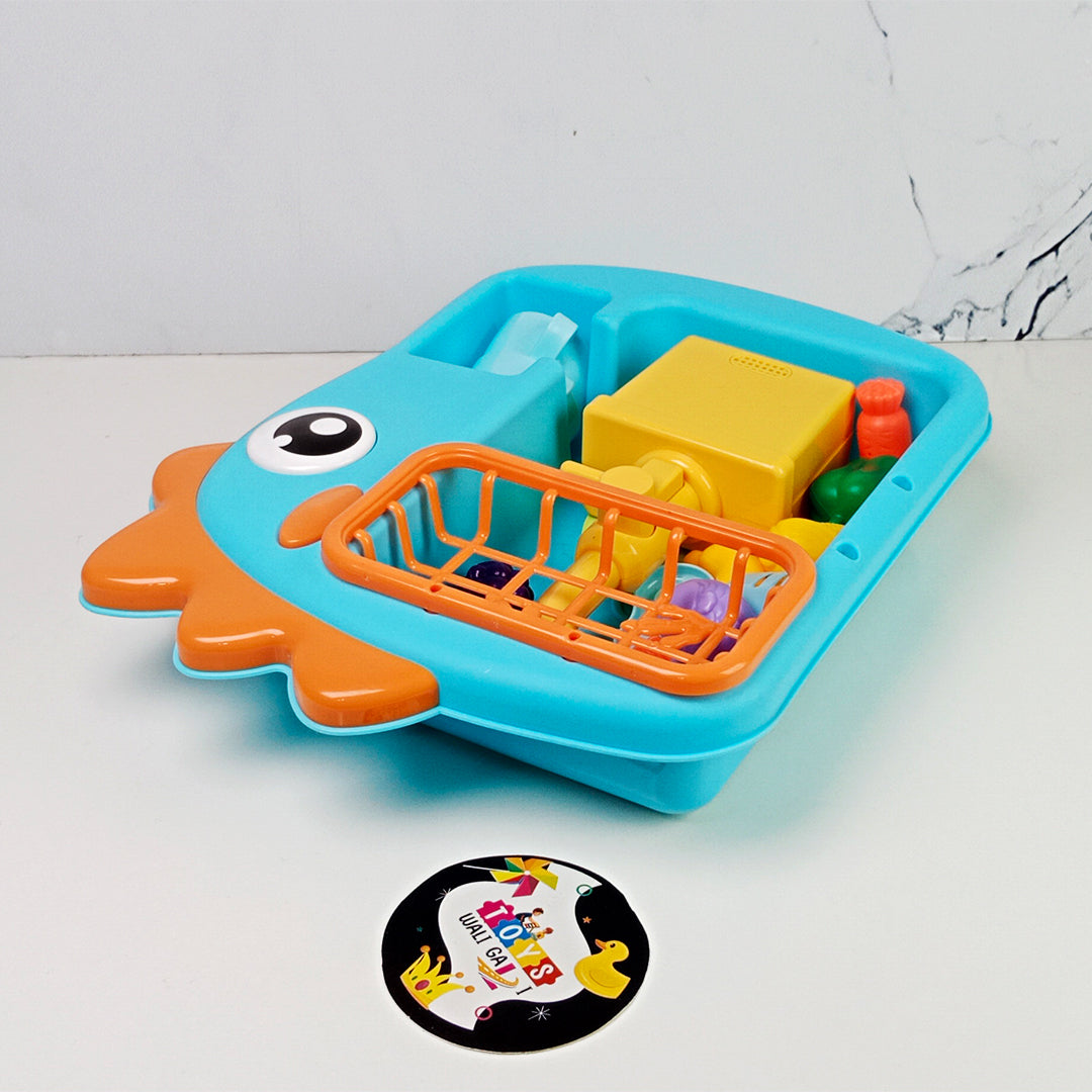 ELECTRIC WATER SINK BLUE - Toys Wali Gali
