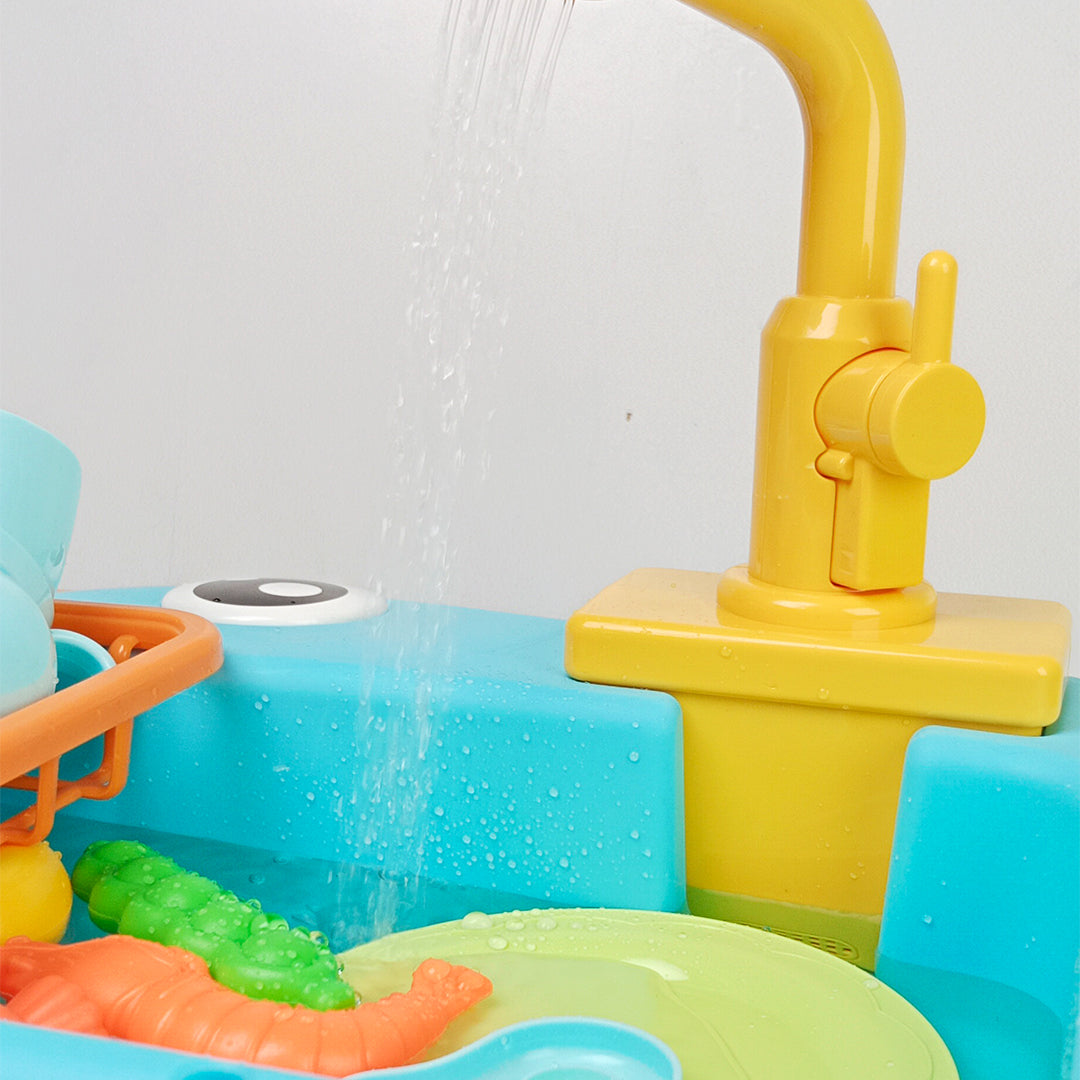 ELECTRIC WATER SINK BLUE - Toys Wali Gali