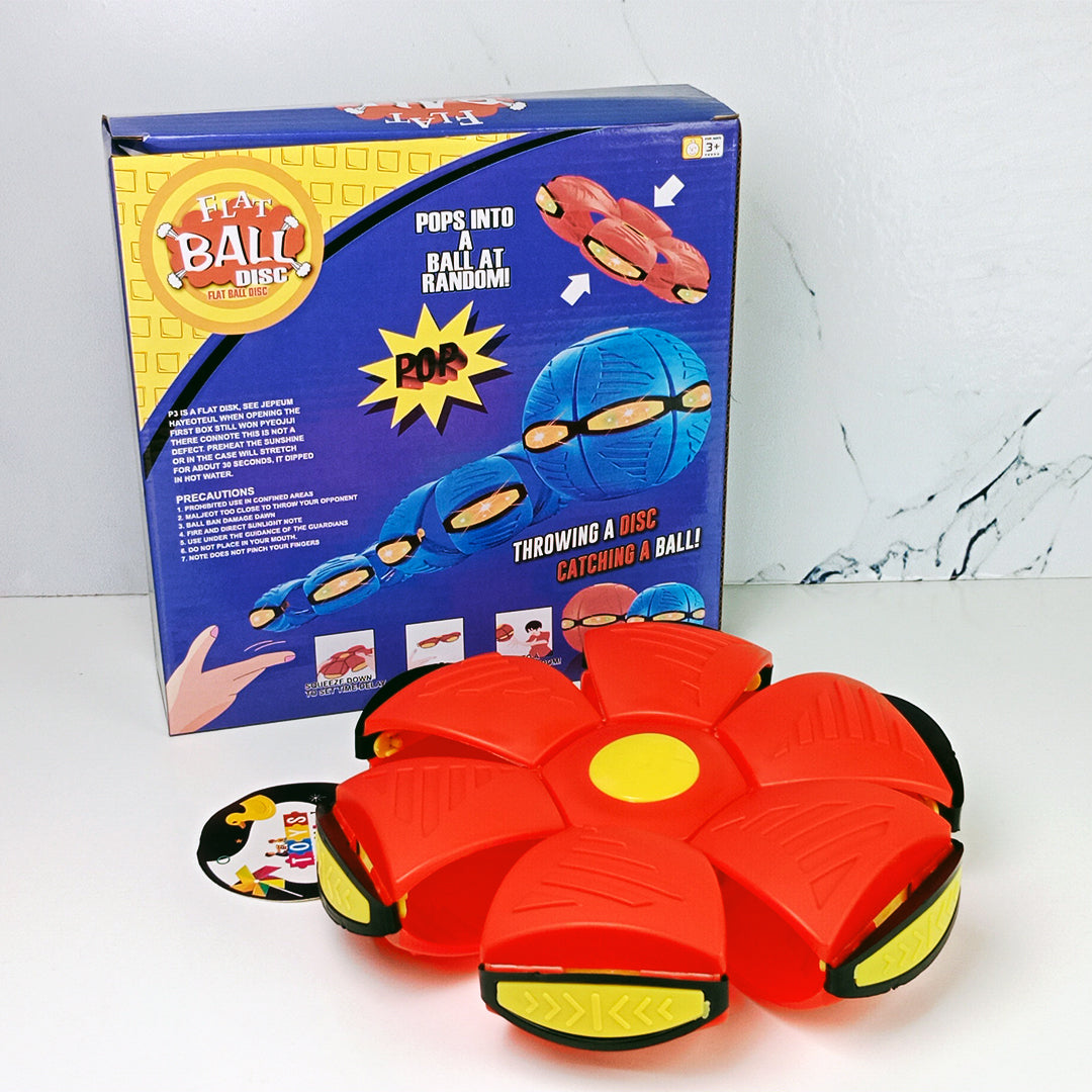 FLAT BALL DISC TOY - Toys Wali Gali
