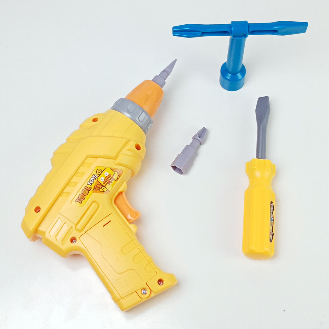 KIDS DIY TOOL SET TOY with DRILL & SCREWS - Toys Wali Gali