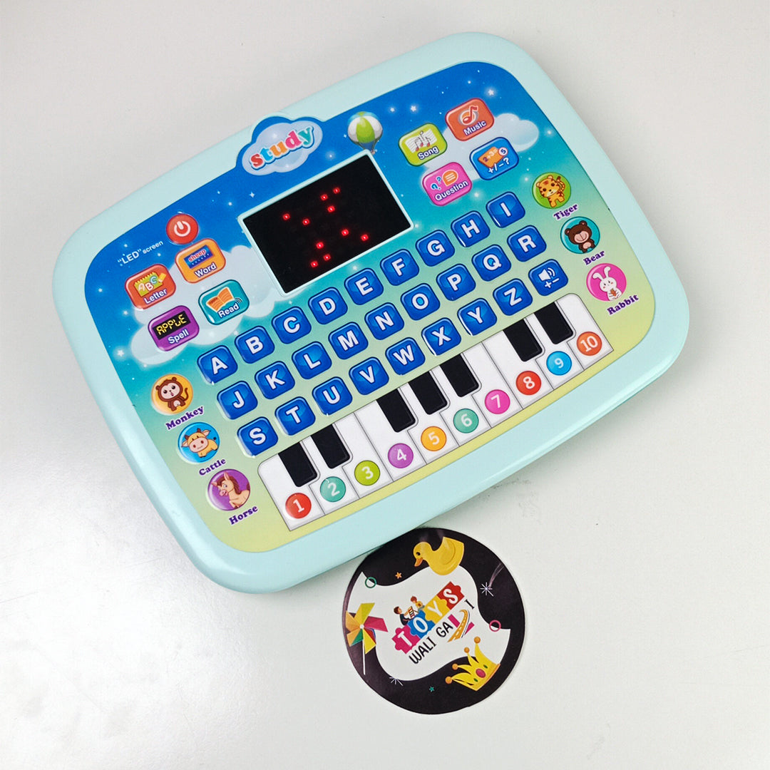 KIDS EDUCATIONAL LEARNING LAPTOP TOY - Toys Wali Gali