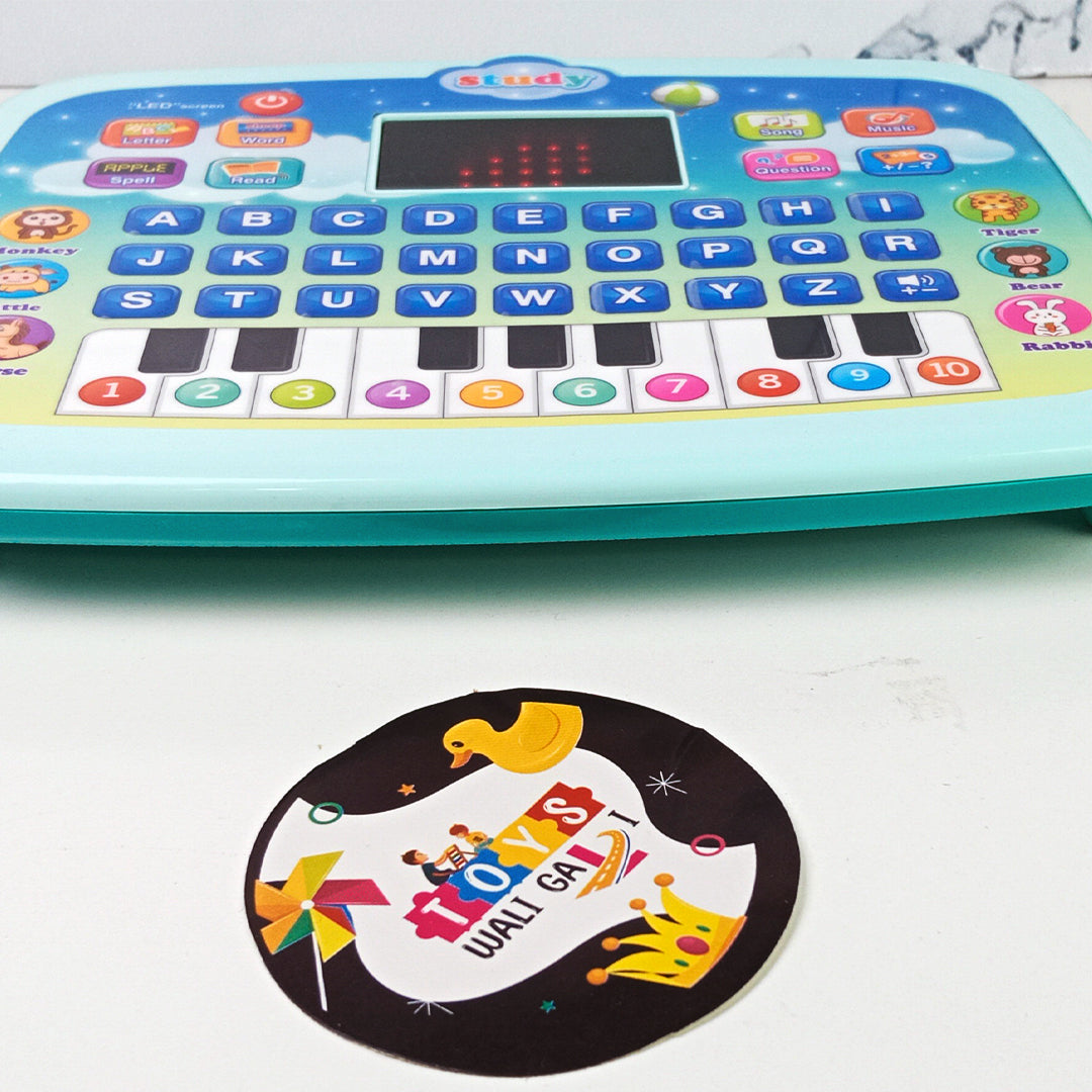 KIDS EDUCATIONAL LEARNING LAPTOP TOY - Toys Wali Gali