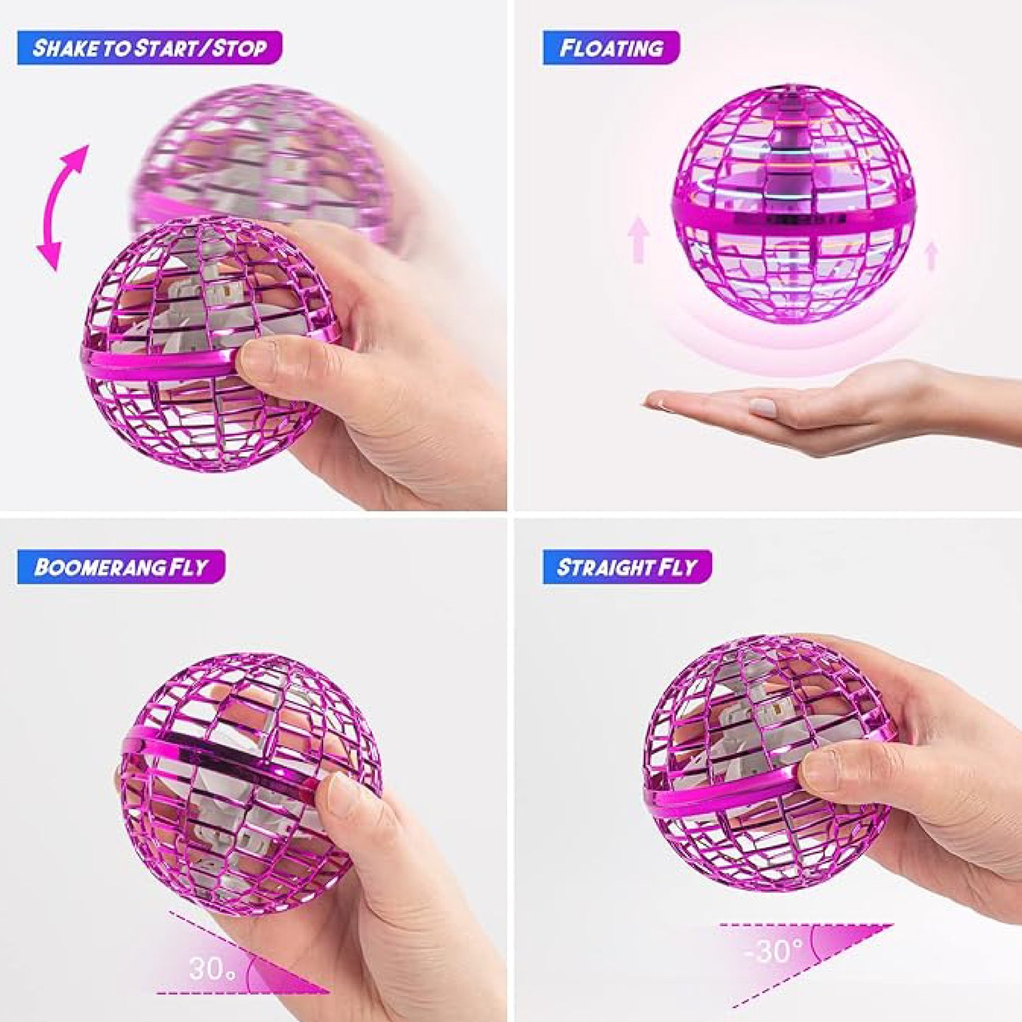 MAGIC FLYING SPINNER BALL - Toys Wali Gali