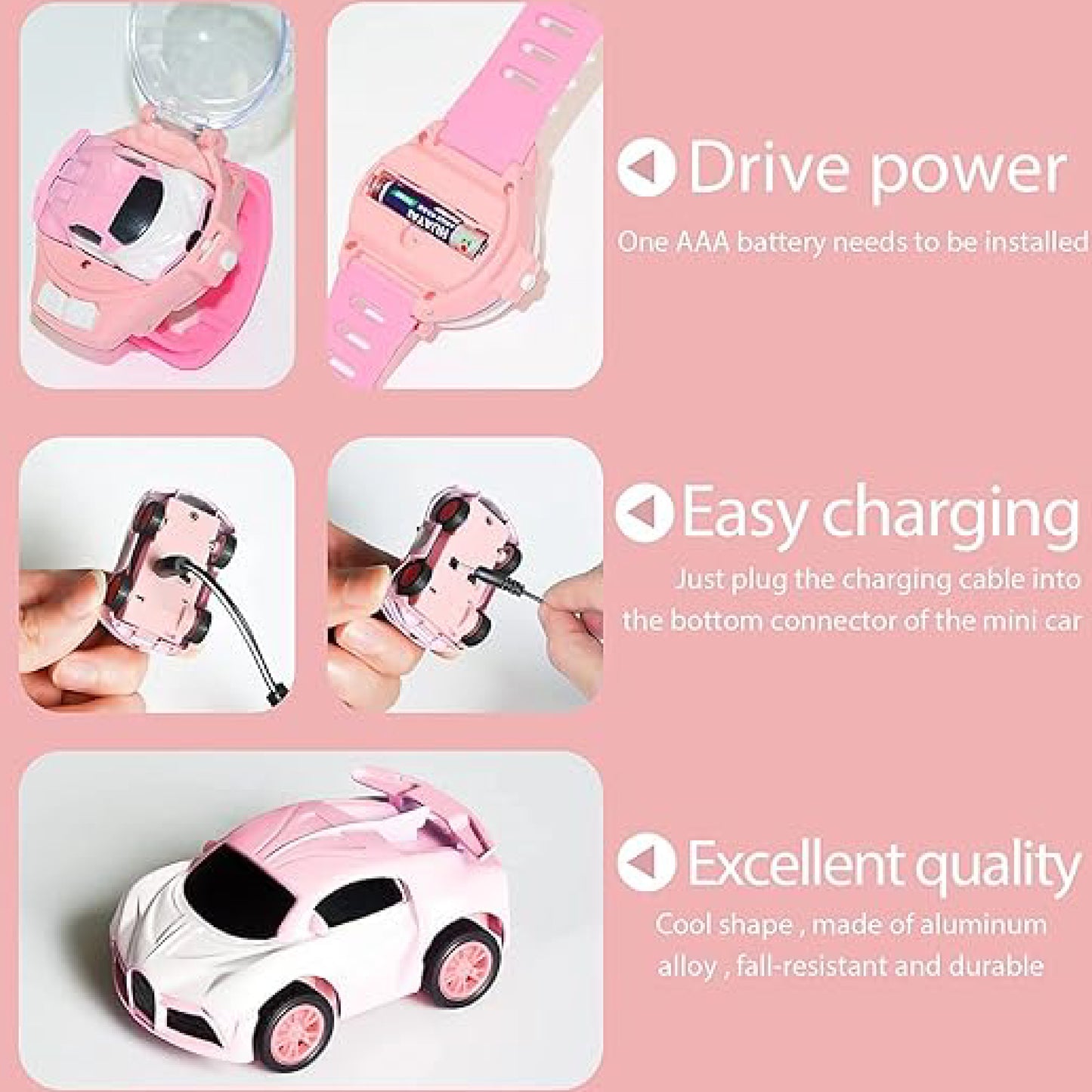 MINI RC WATCH CAR - Toys Wali Gali