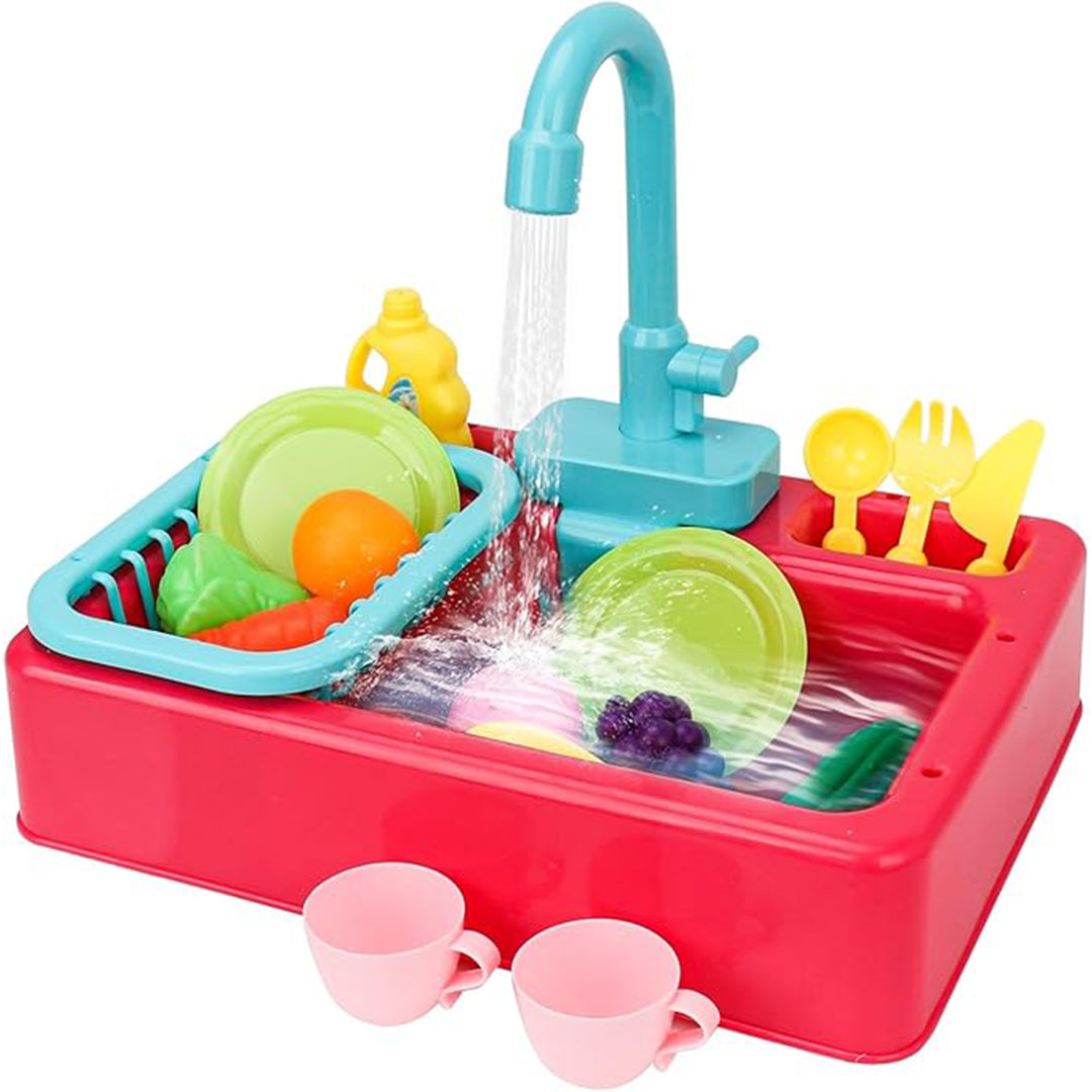 RUNNING WATER SINK TOY SET - Toys Wali Gali