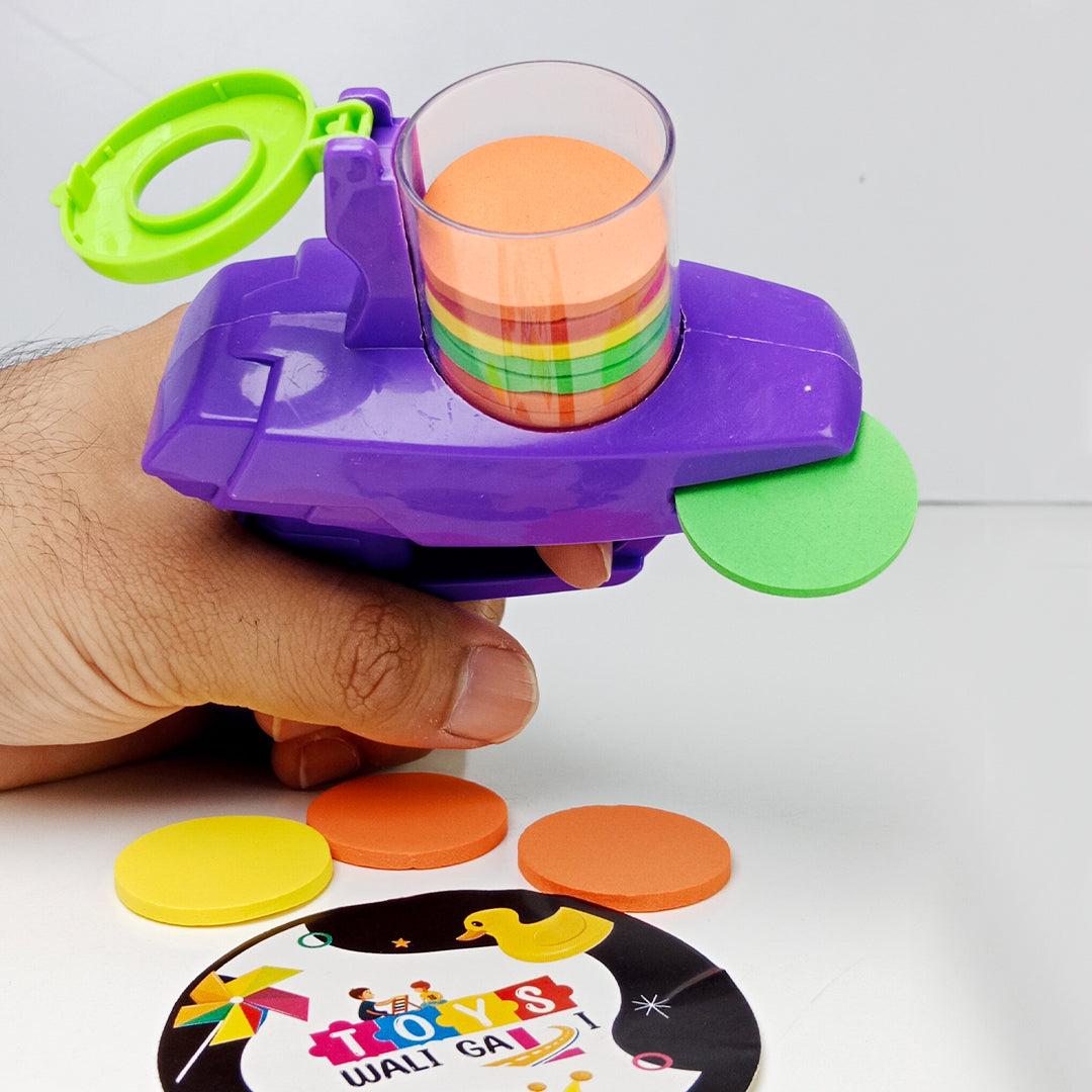 SPACE FRISBEE DISC GUN - Toys Wali Gali