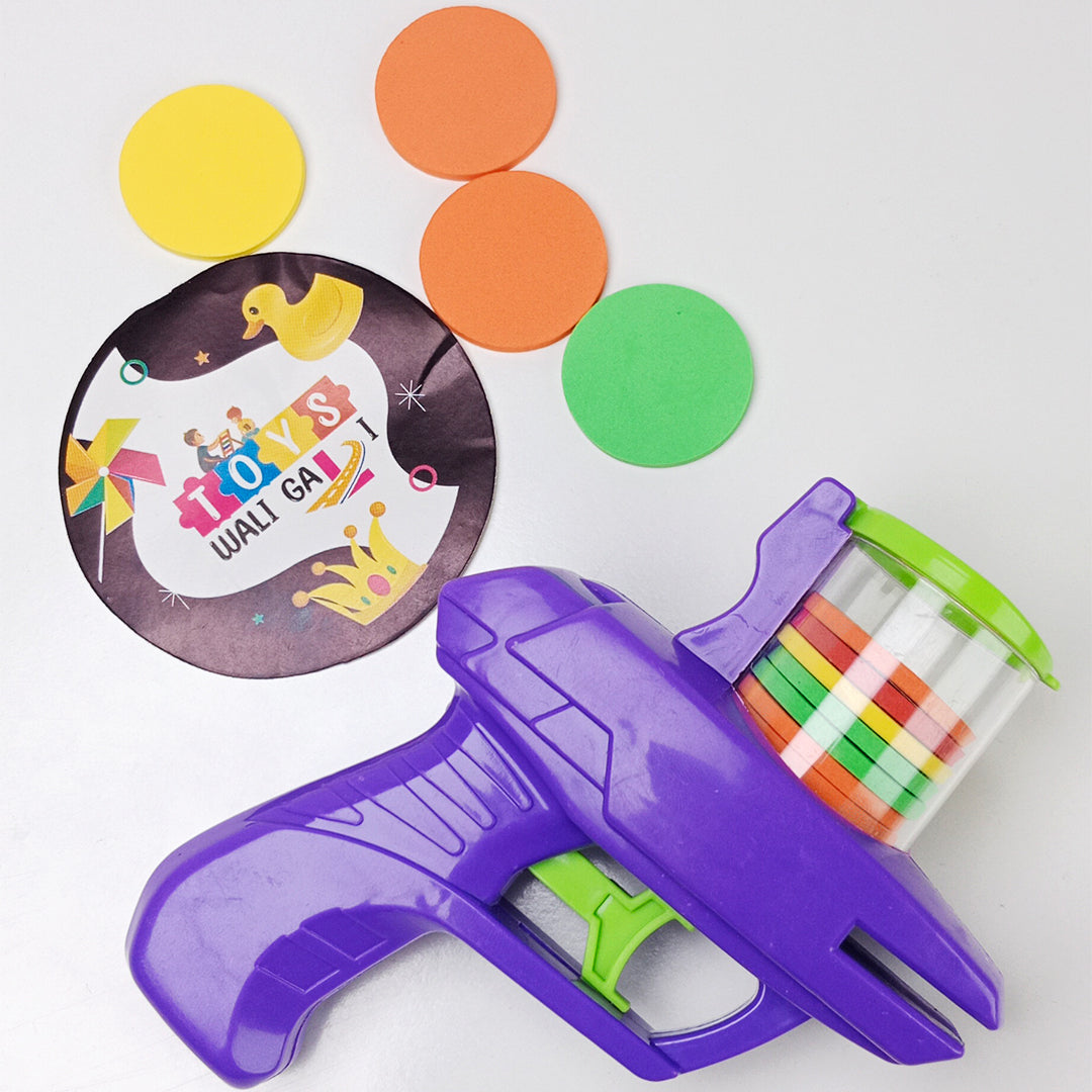 SPACE FRISBEE DISC GUN - Toys Wali Gali