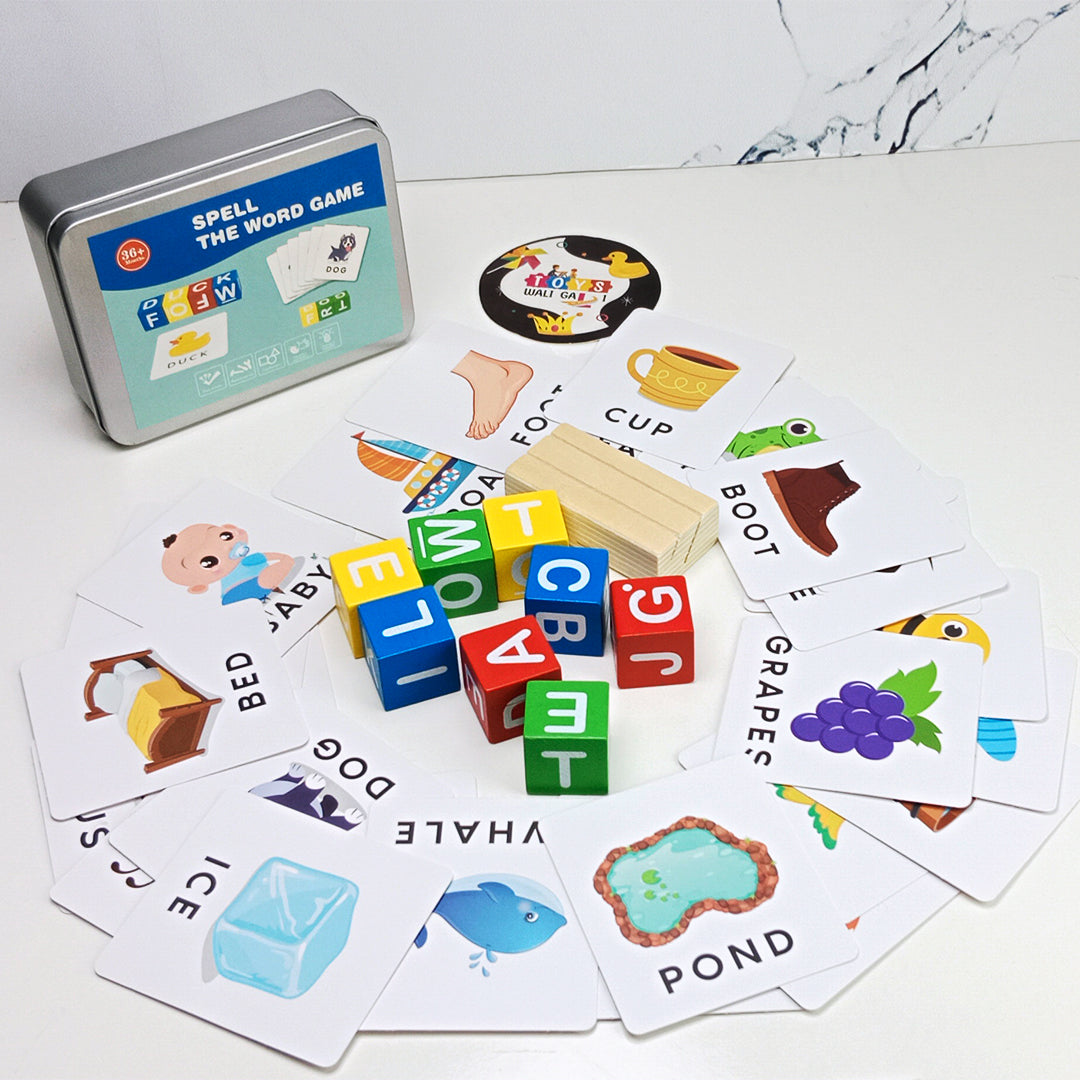SPELL THE WORD GAME - Toys Wali Gali