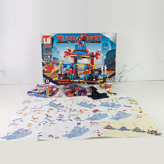 SUPER HERO 4-in-1 BUILDING BLOCK SET (234 Pcs) - Toys Wali Gali