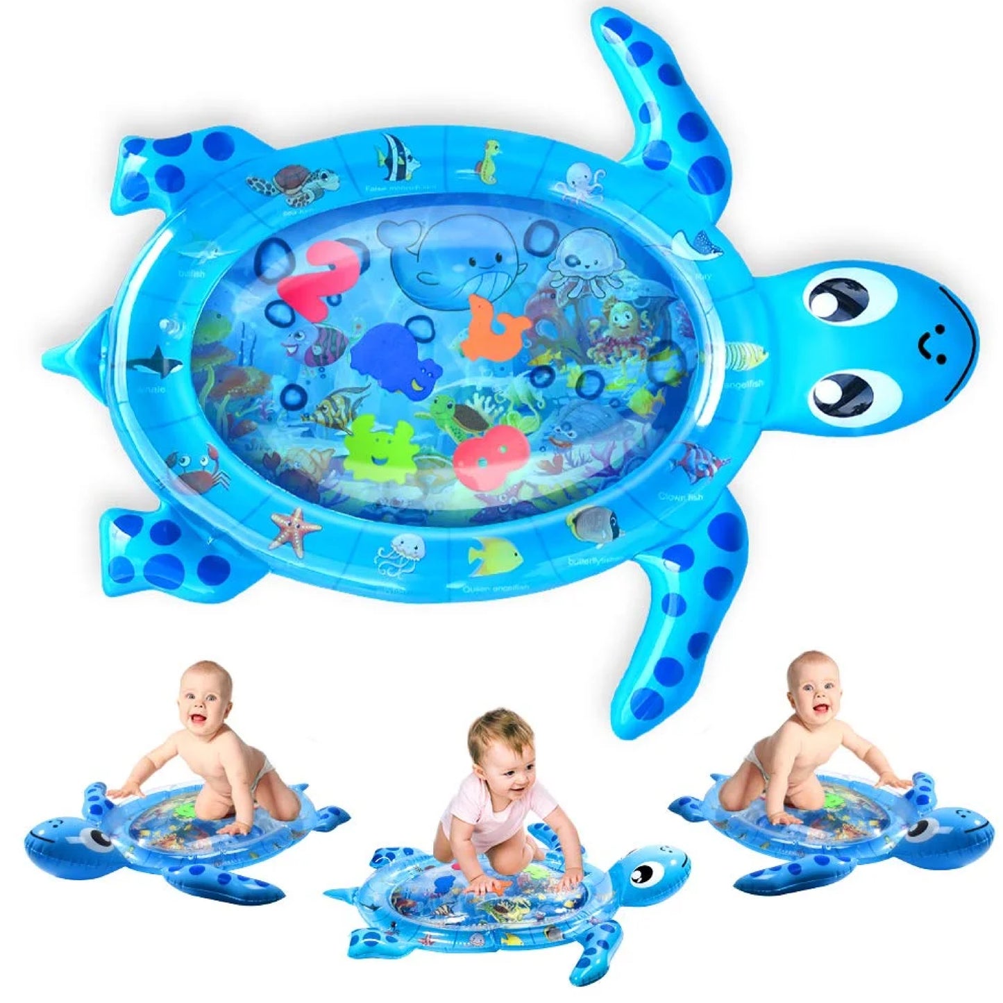 TURTLE INFLATABLE WATER MAT - Toys Wali Gali