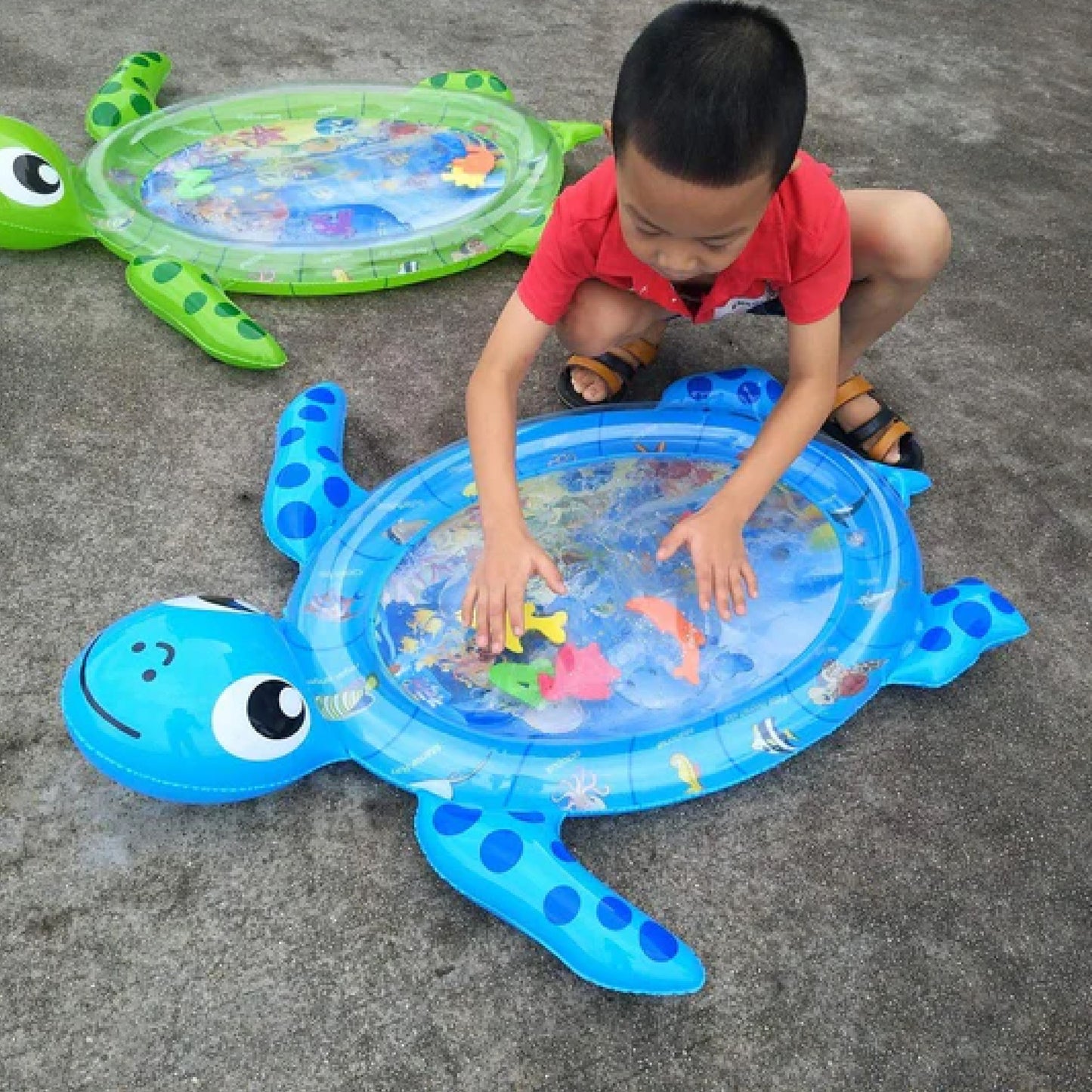 TURTLE INFLATABLE WATER MAT - Toys Wali Gali