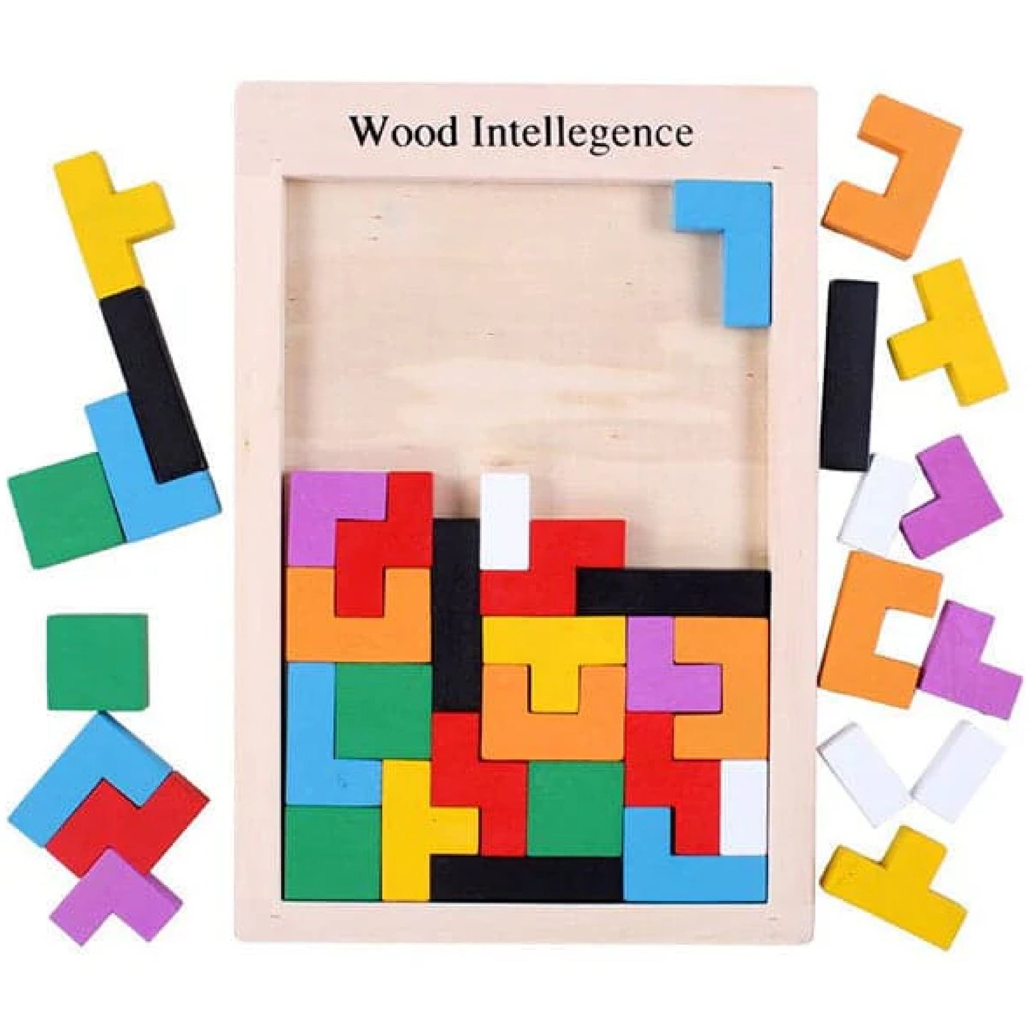 WOODEN INTELLIGENCE PUZZLE TOY - Toys Wali Gali