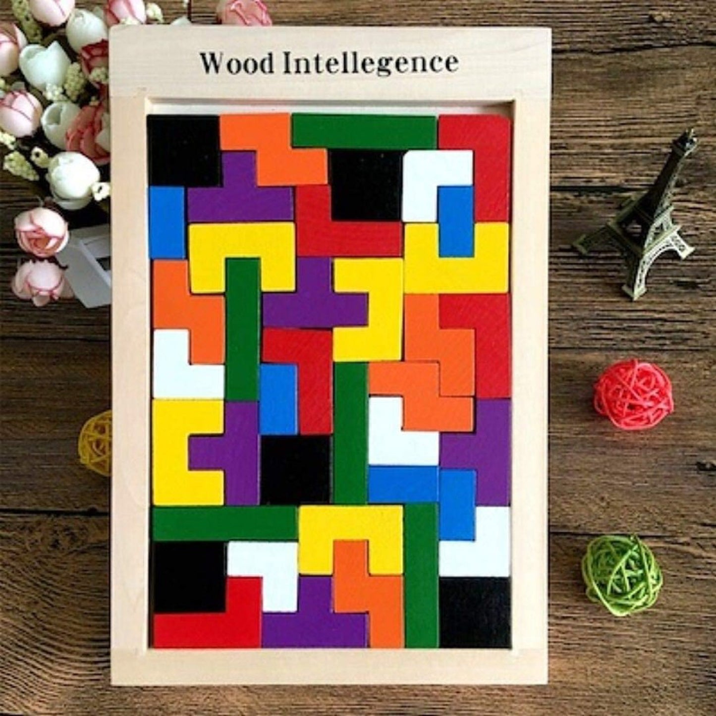 WOODEN INTELLIGENCE PUZZLE TOY - Toys Wali Gali