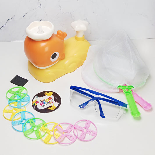 Whale Flying Disc Launcher Toy - Toys Wali Gali