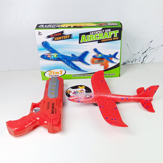 AIRCRAFT GUN RED - Toys Wali Gali
