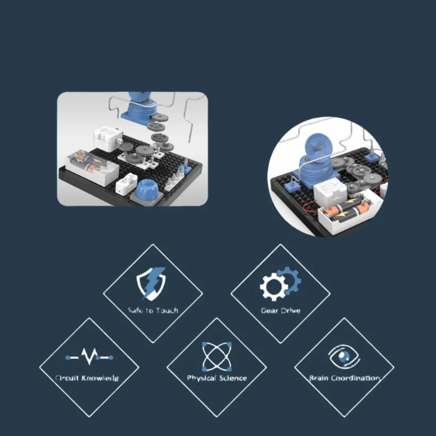 ELECTRIC CIRCUIT BUILDER KIT - Toys Wali Gali