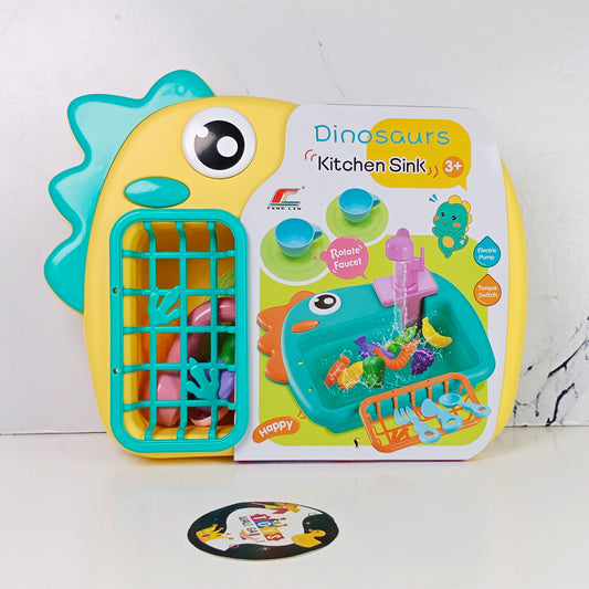 ELECTRIC WATER SINK YELLOW - Toys Wali Gali