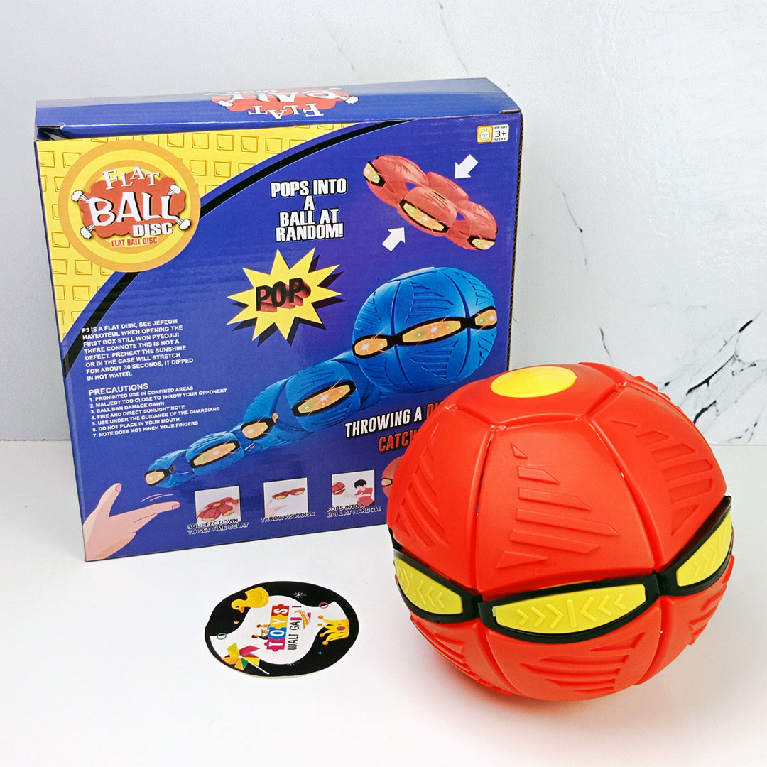 FLAT BALL DISC TOY - Toys Wali Gali