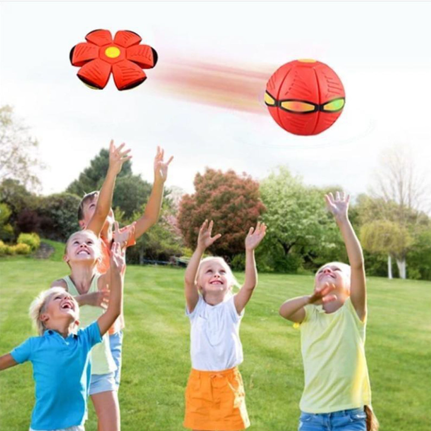FLAT BALL DISC TOY - Toys Wali Gali