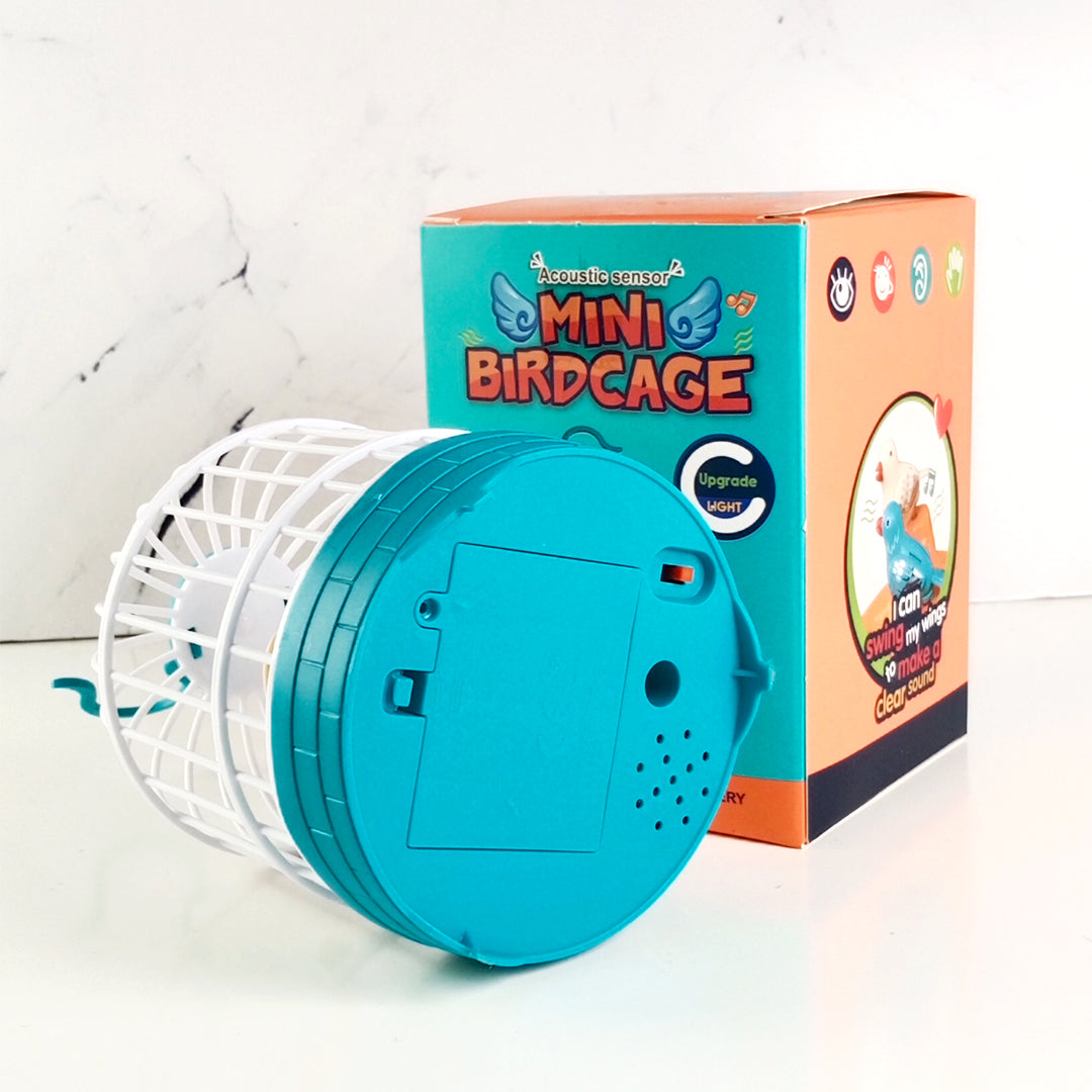 MINI BIRDCAGE TOY – TALKING BIRDS With MUSIC & LIGHTS - Toys Wali Gali